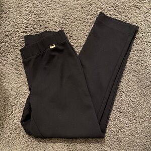 Black Anne Klein Pants with Gold Accent. Size small